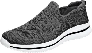 Memory Foam Versatile Shoes for Men Lightweight Breathable Walking Shoe Gym Tennis Lightweight Minimalist Shoes