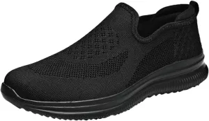 Memory Foam Versatile Shoes for Men Lightweight Breathable Walking Shoe Gym Tennis Lightweight Minimalist Shoes