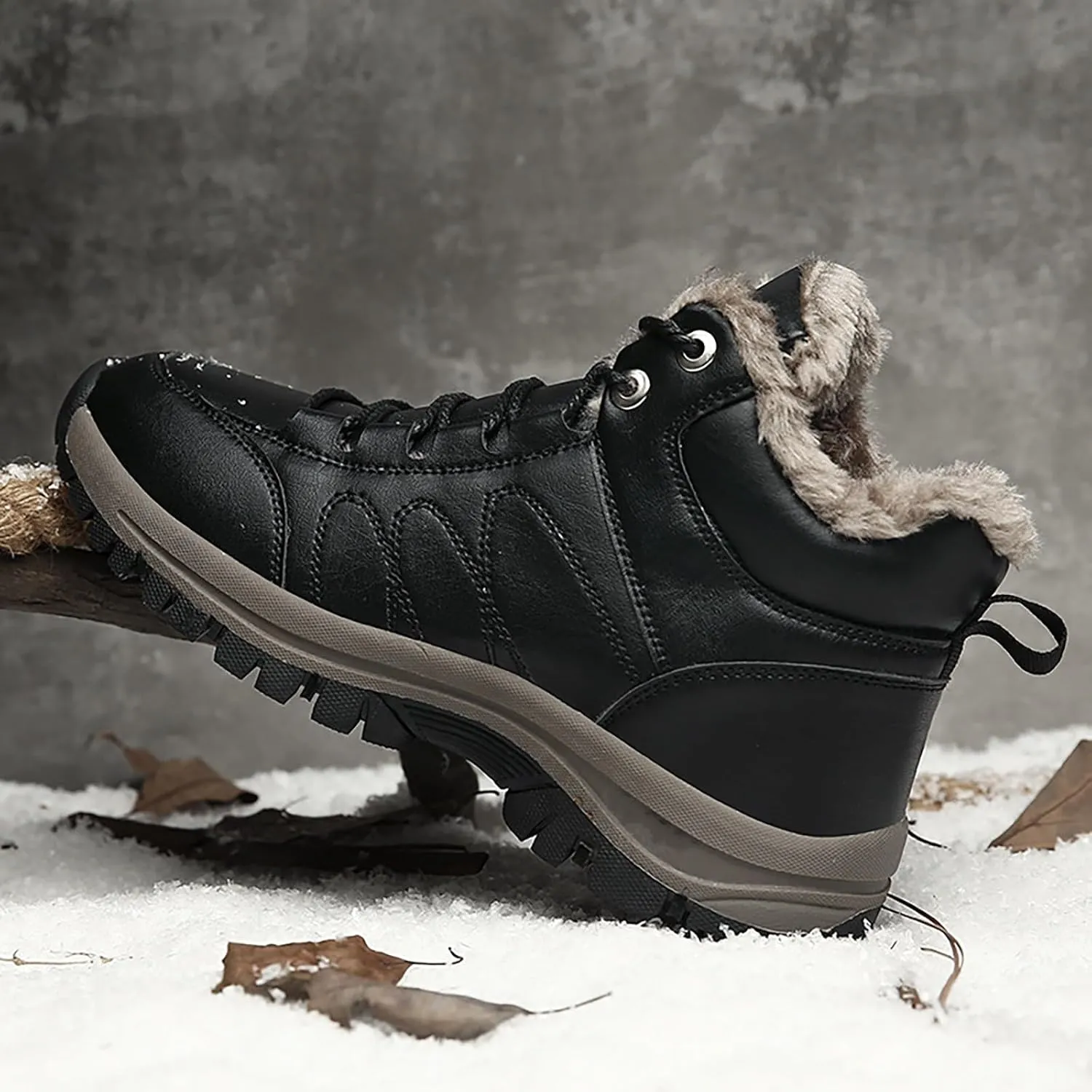 Men Work Boots Composite Toe Hiking Sneakers Ankle Booties Womens Working Shoes Non-Slip Platform Shoes Composite Toe Botas Hike Grounded Footwear