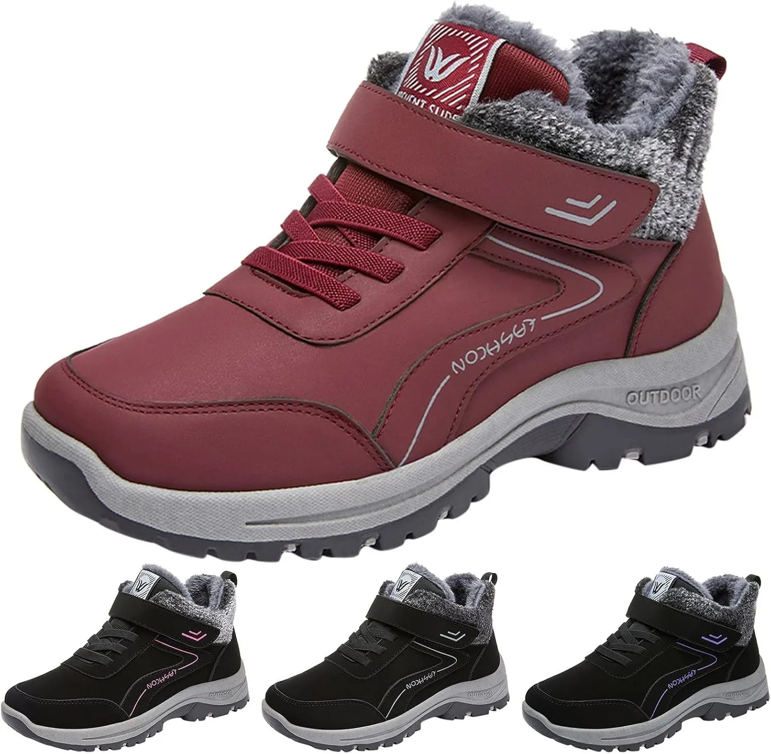 Men Work Boots Waterproof Hiking Sneakers Ankle Ladies Safety Toe Shoes for Women Wide Width Waterproof Platform Botas Slip Resistant Hike Grounded Footwear