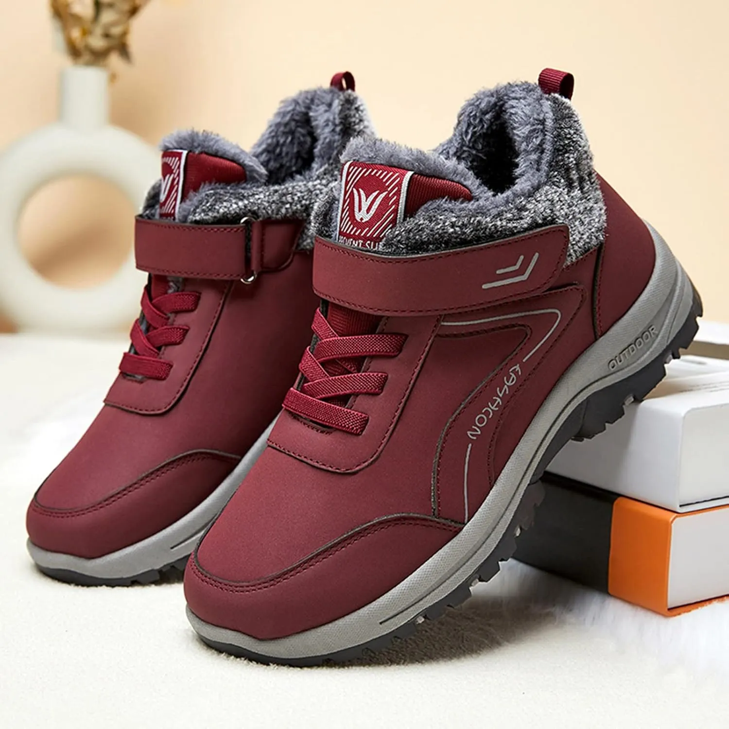 Men Work Boots Waterproof Hiking Sneakers Ankle Ladies Safety Toe Shoes for Women Wide Width Waterproof Platform Botas Slip Resistant Hike Grounded Footwear