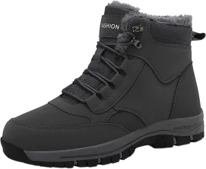 Men Work Boots Waterproof Hiking Sneakers Boot with Comfort Women's Working Shoes Wide Width Work Botas Soft Toe Non Slip Rubber Sole Hike Grounded Footwear