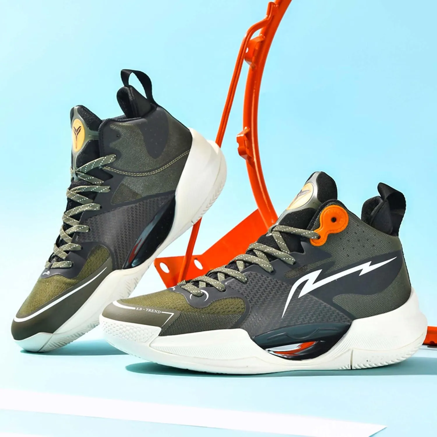 Men's and Women's Basketball Shoes Fashion Sneakers Non-Slip Running Shoes Breathable Training Tennis Shoes Street Personalized Basketball Sneakers Casual Walking Shoes