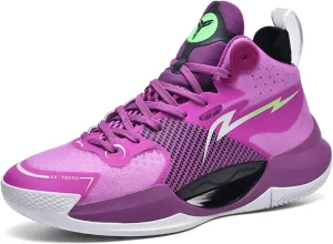 Men's and Women's Basketball Shoes Fashion Sneakers Non-Slip Running Shoes Breathable Training Tennis Shoes Street Personalized Basketball Sneakers Casual Walking Shoes