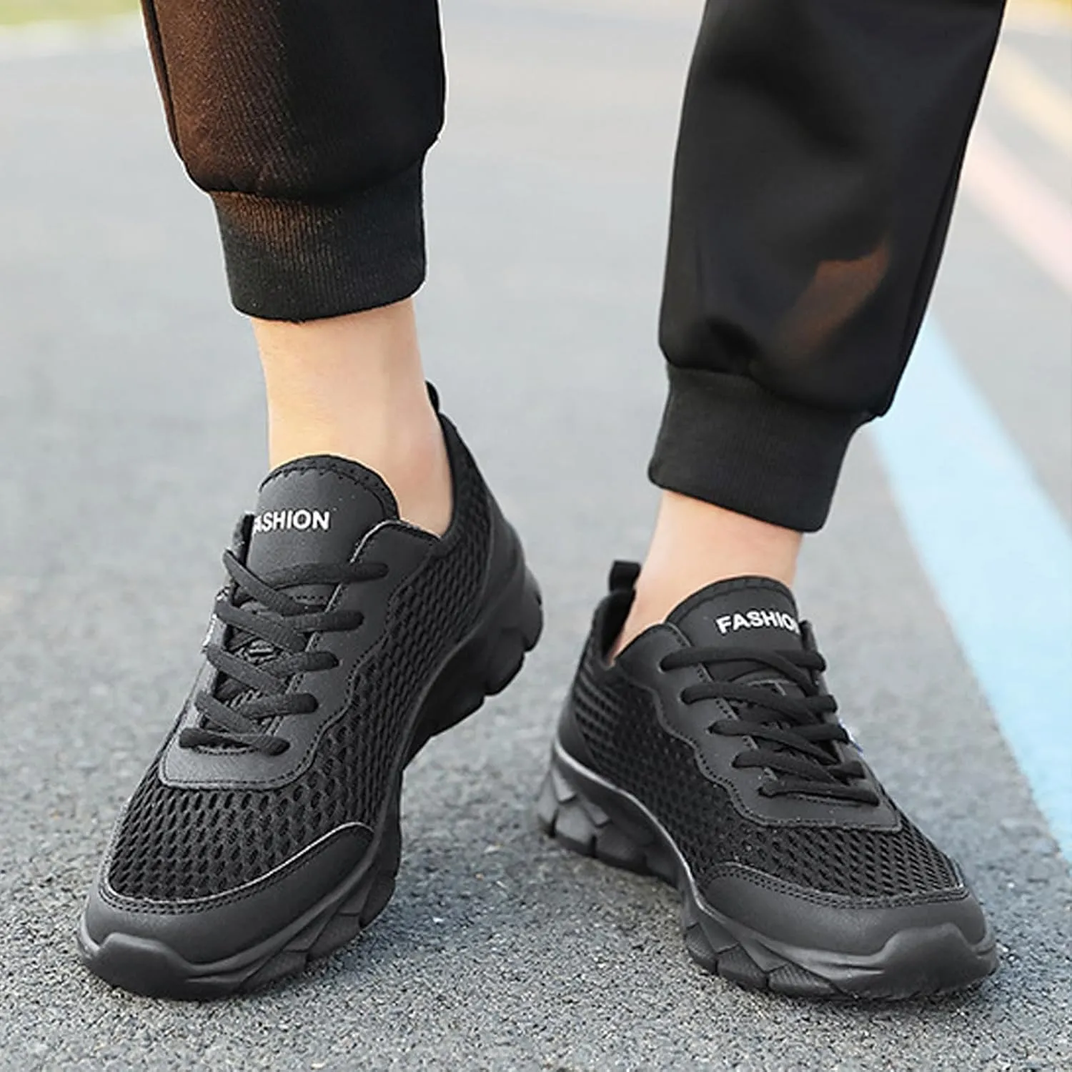 Men's Arch Support Walking Shoes Comfortable Breathable Stretch Canvas Slip On Sneaker Casual Stretch Sneaker