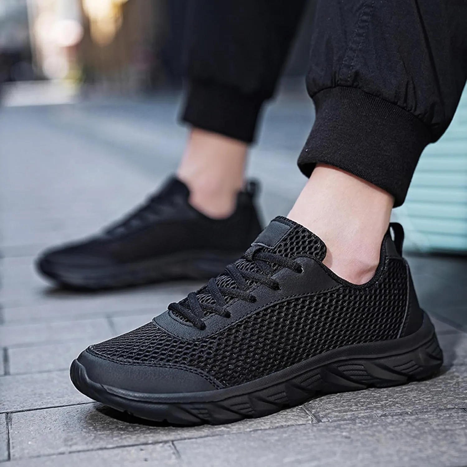 Men's Arch Support Walking Shoes Comfortable Lightweight Casual Walking Shoe Men's Stylish Lightweight Sneakers