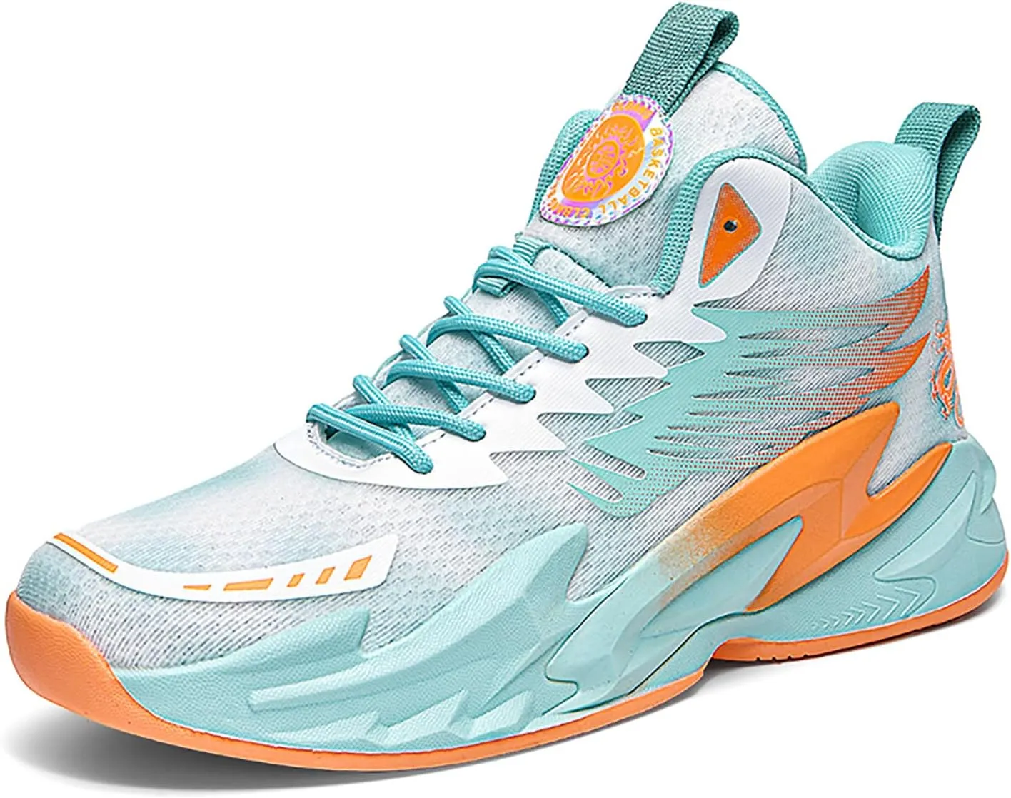 Men's Basketball Shoes Anti-Slip Breathable Womens School Training Running Shoes Fahsion Sneakers Comfortable Outdoor Gym Shoes