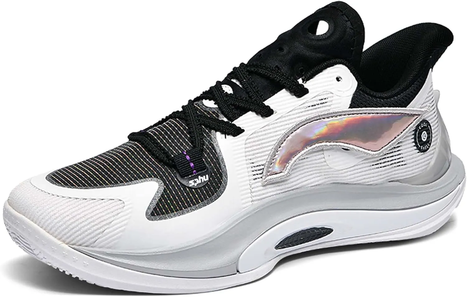 Men's Basketball Shoes Breathable Mesh Sports Running Outdoor Training Athletic Shoes Non-Slip Cushioning Fitness Tennis Shoes Comfortable Casual Walking Sports Men's Shoes