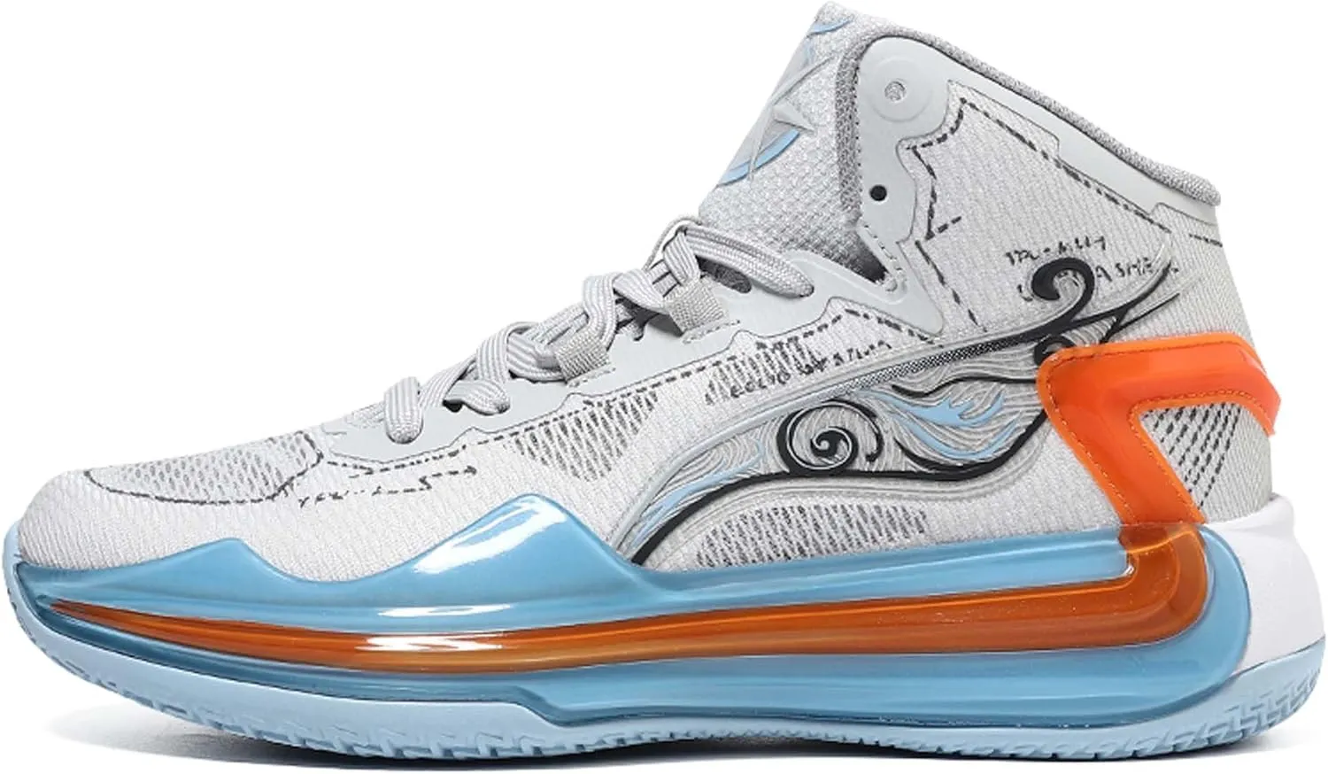 Men's Basketball Shoes Teenagers Fashion Comfortable Sneakers Women's Tennis Fitness Training Casual Sneakers Outdoor Casual Walking High Top Sneakers Outdoor Running Basketball Sports