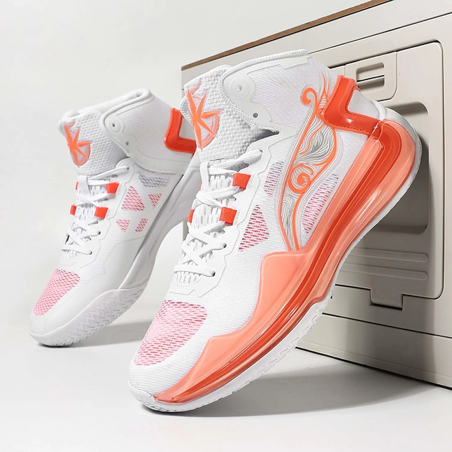Men's Basketball Shoes Teenagers Fashion Comfortable Sneakers Women's Tennis Fitness Training Casual Sneakers Outdoor Casual Walking High Top Sneakers Outdoor Running Basketball Sports