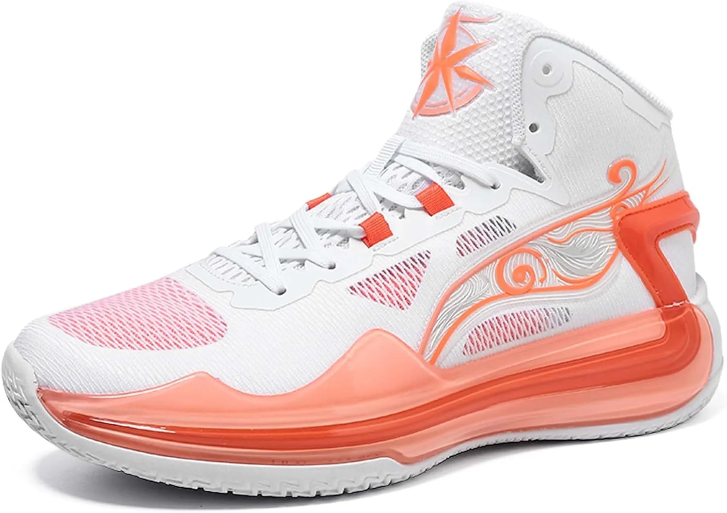 Men's Basketball Shoes Teenagers Fashion Comfortable Sneakers Women's Tennis Fitness Training Casual Sneakers Outdoor Casual Walking High Top Sneakers Outdoor Running Basketball Sports