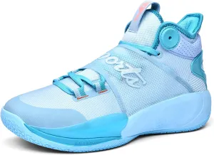 Men's Breathable Basketball Shoes Fashion Running Sneakers Outdoor Fashion Sneakers Non-Slip Rebound Trainers
