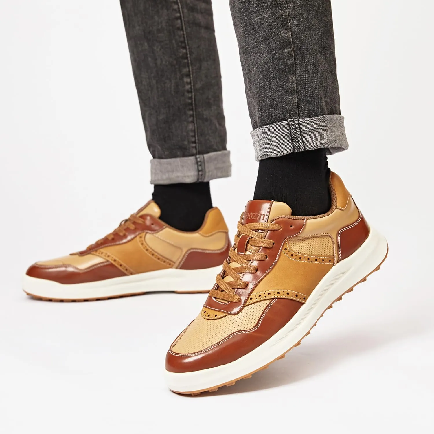 Men's Casual Dress Sneakers Oxfords Business Walking Comfortable Shoes.