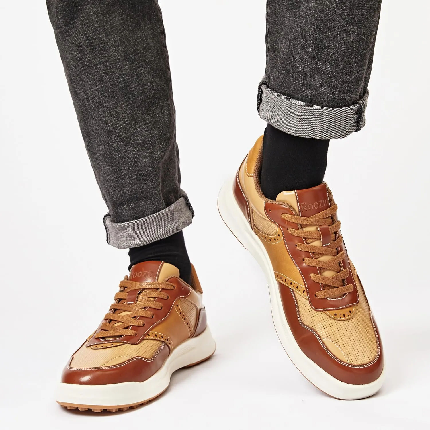Men's Casual Dress Sneakers Oxfords Business Walking Comfortable Shoes.