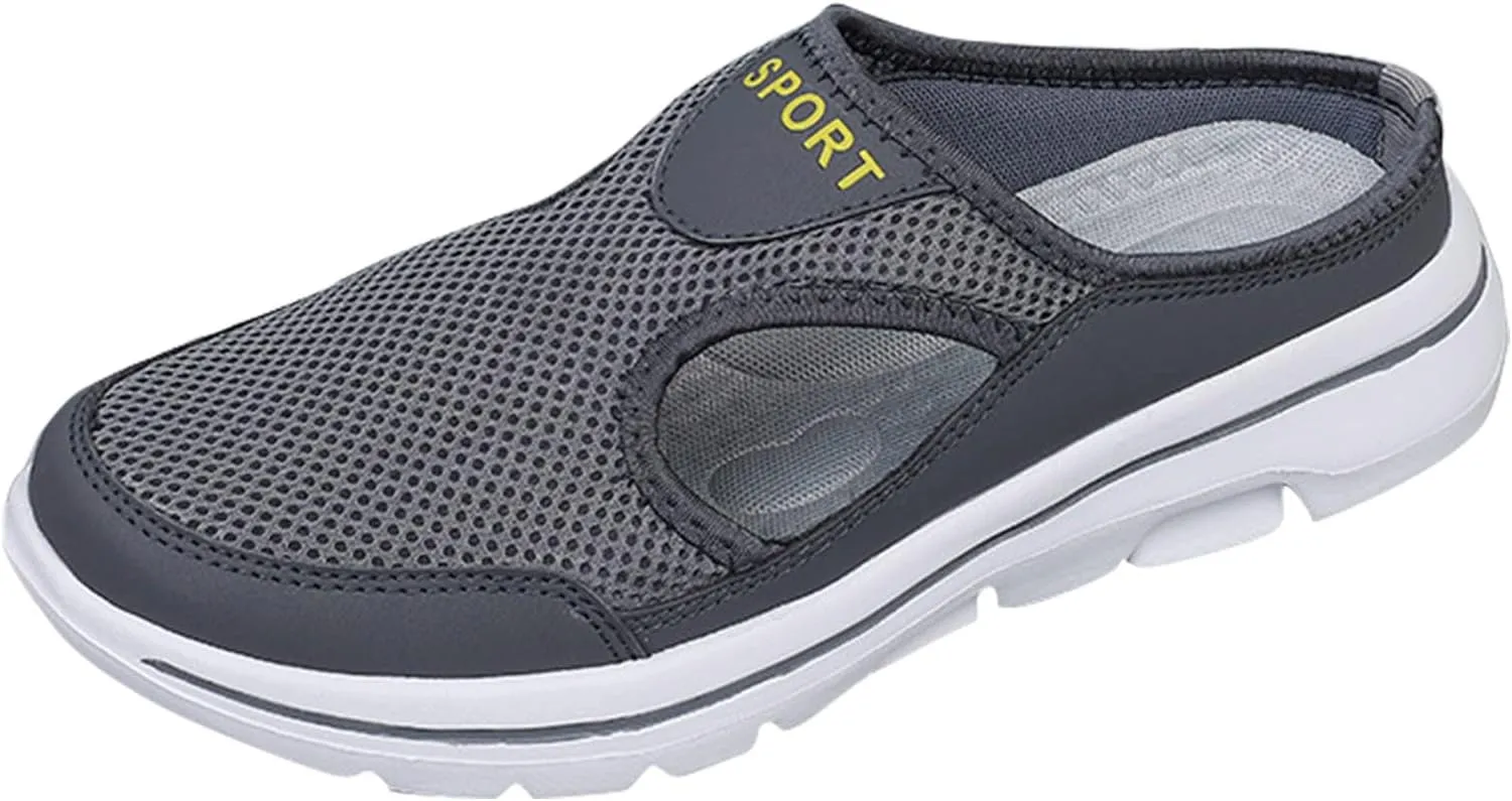 Men's Casual Shoe Men Sports Shoes Simple Solid Color Fashion Summer New Pattern Mesh Breathable Comfortable Flat Bottom