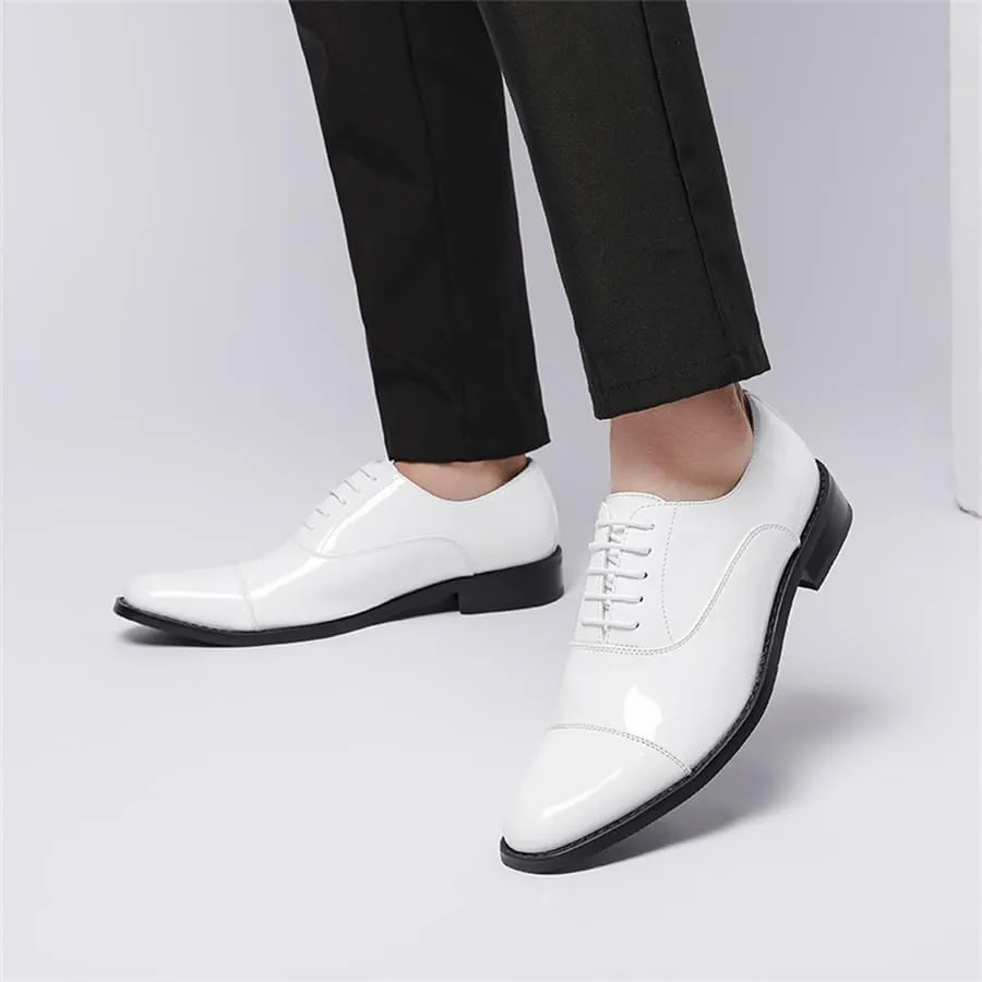 Mens Classic Lace-up Formal Oxfords Office Working Derby Shoes