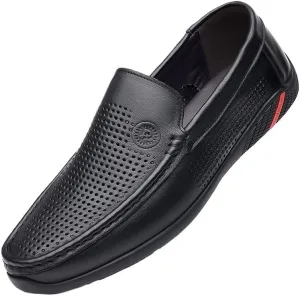 Men's Classic Loafers Low Top Leather Dress Shoes Men Dressy Suit Tuxedo Metal Shoelaces Weeding Prom Derby Shoes