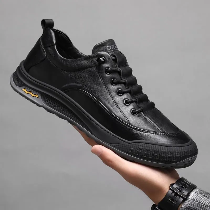 Men's Comfort-Fit Derby Shoes Ergonomic Design with Moisture-Control Lining for All-Day Office Wear & Networking Mixers