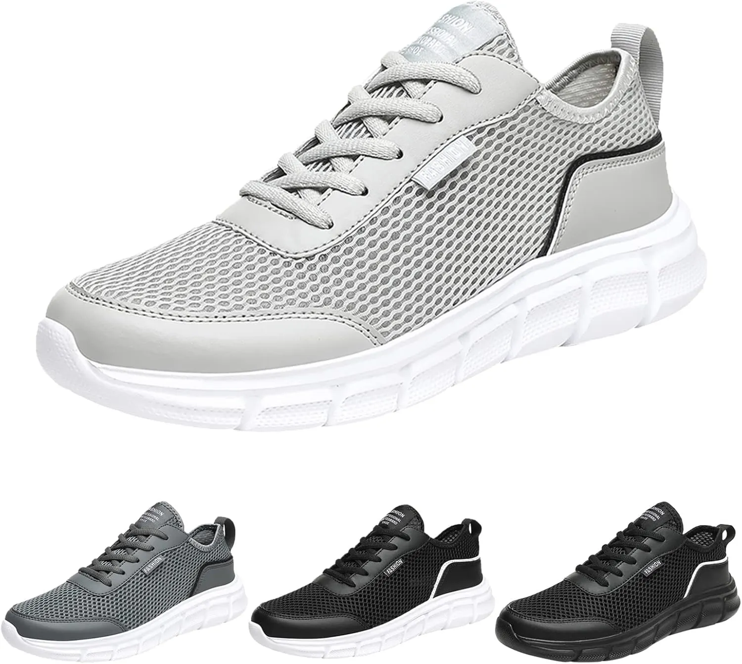 Men's Comfortable Stretch Workout Shoes Comfortable Lightweight Casual Walking Shoe Men's Business Casual Shoes