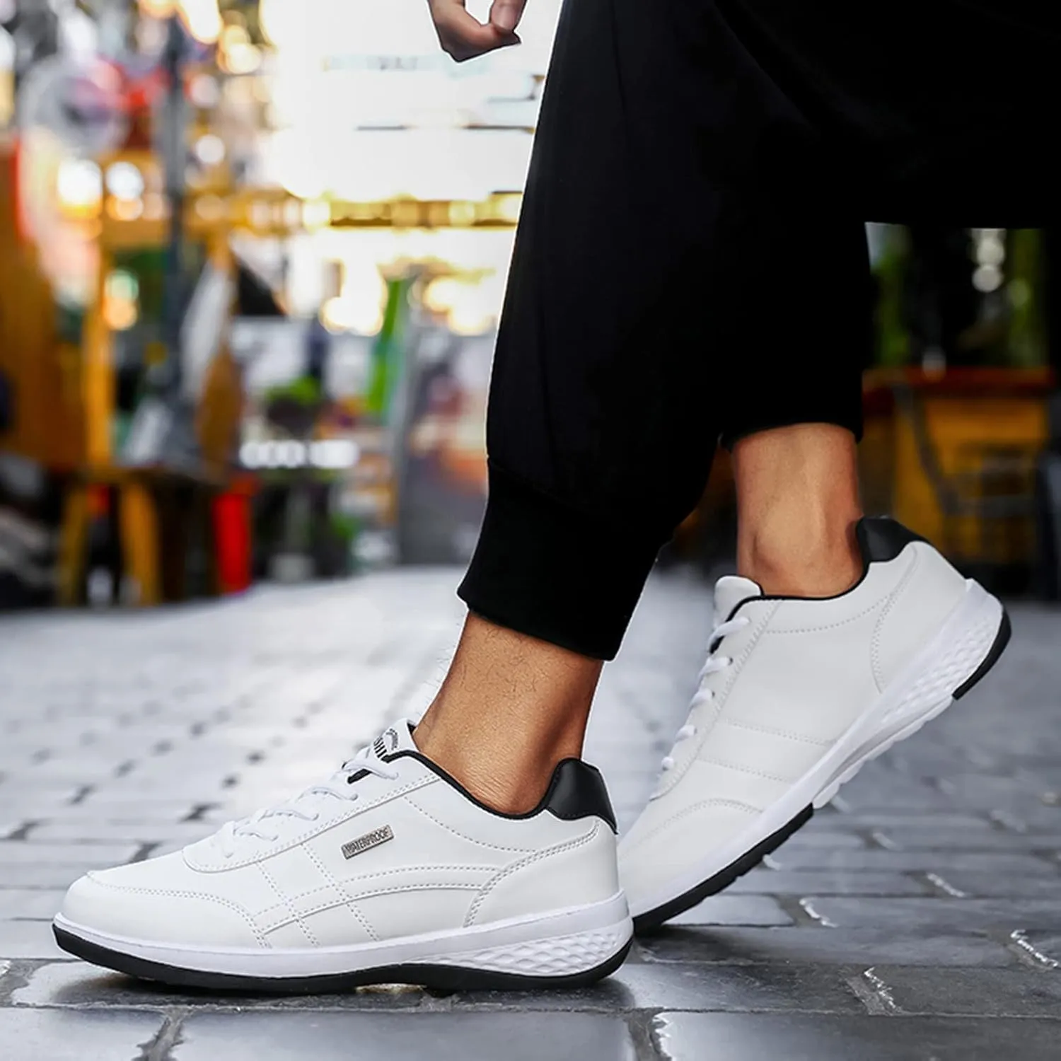 Men's Comfortable Stretch Workout Shoes Lightweight Sport Gym Jogging Walking Sneaker Non Slip Barefoot Sneaker