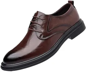 Mens Derby Shoes Classic Elegant Loafers Luxury Oxford Shoes Dress Shoes Classic Wingtip Oxfords Lightweight