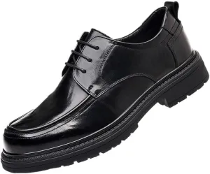 Men's Designer Wingtip Oxfords - Breathable Leather Dress Shoes for Wedding Prom Business Meetings & Formal Tuxedo Events