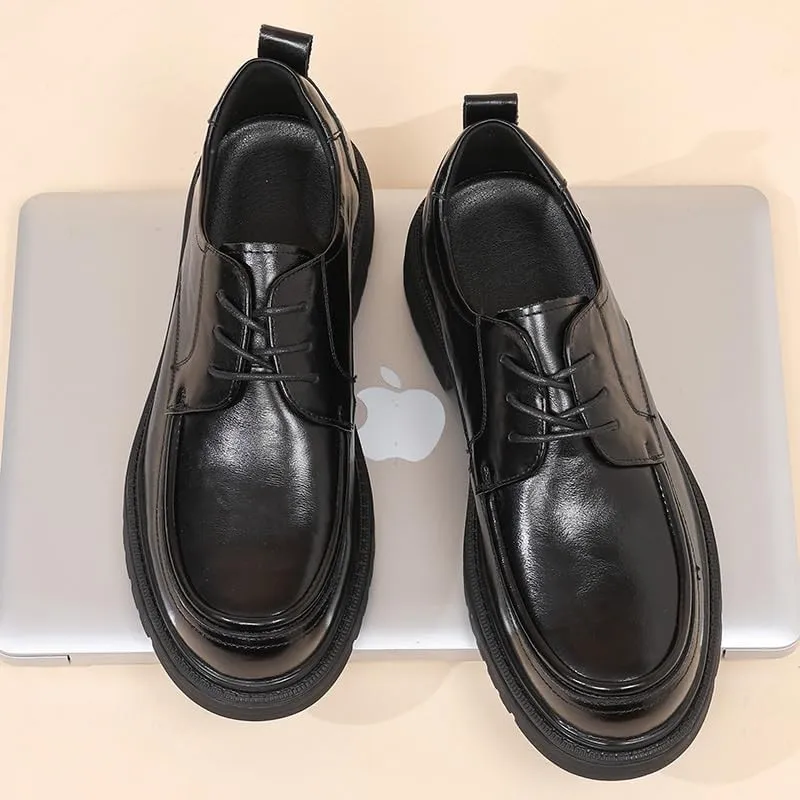Men's Designer Wingtip Oxfords - Breathable Leather Dress Shoes for Wedding Prom Business Meetings & Formal Tuxedo Events