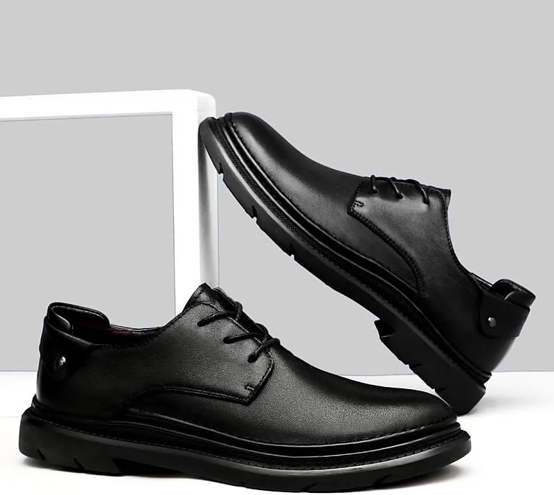 Men's Dress Shoes Patent Leather Classic Lace-up Loafers Wedding Mens Oxfords Shoes