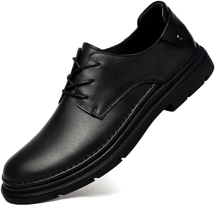 Men's Dress Shoes Patent Leather Classic Lace-up Loafers Wedding Mens Oxfords Shoes