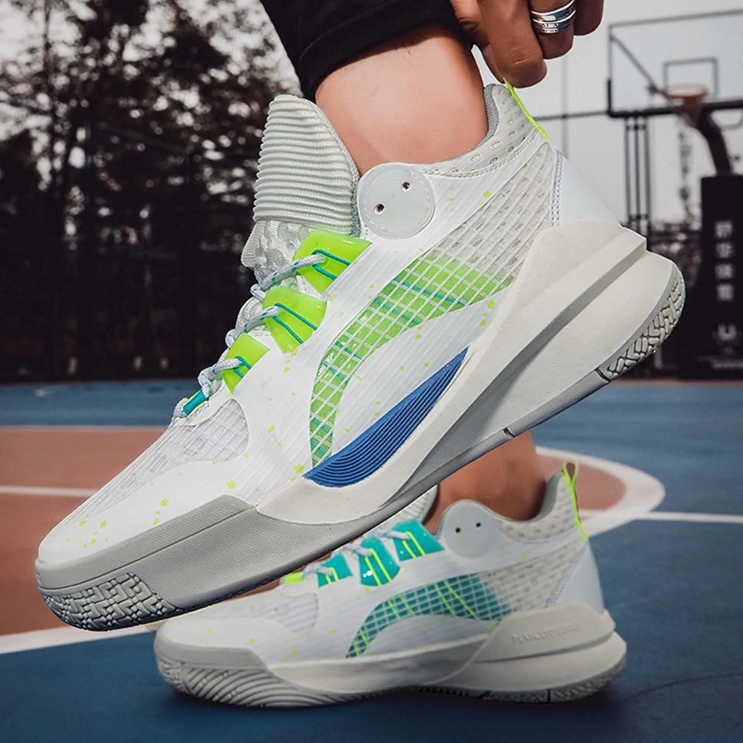 Men's Fashion Basketball Shoes Teenagers Lightweight Breathable Anti-Slip Tennis Running Sneakers Women's Casual Walking Basketball Sneakers/Men's Shoes/Women's Shoes