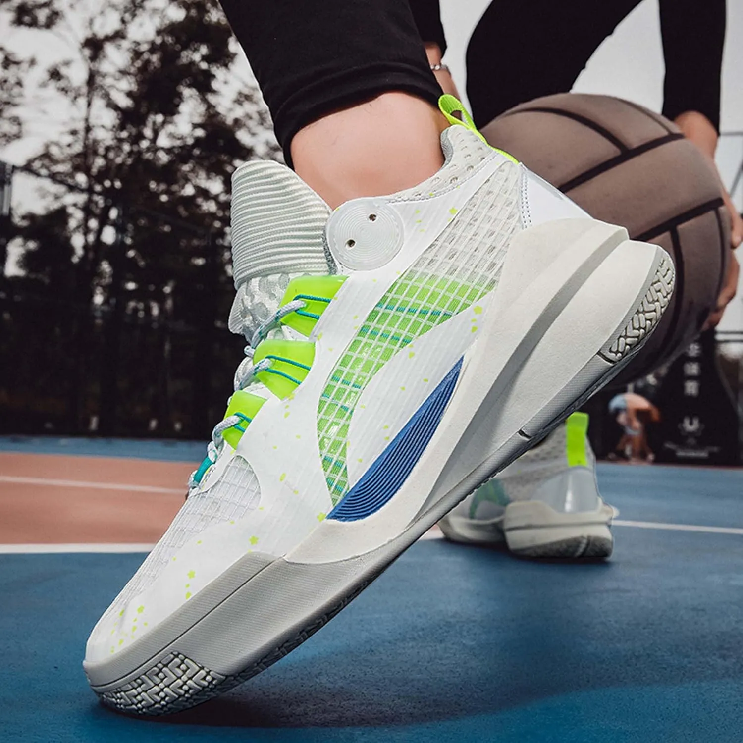 Men's Fashion Basketball Shoes Teenagers Lightweight Breathable Anti-Slip Tennis Running Sneakers Women's Casual Walking Basketball Sneakers/Men's Shoes/Women's Shoes