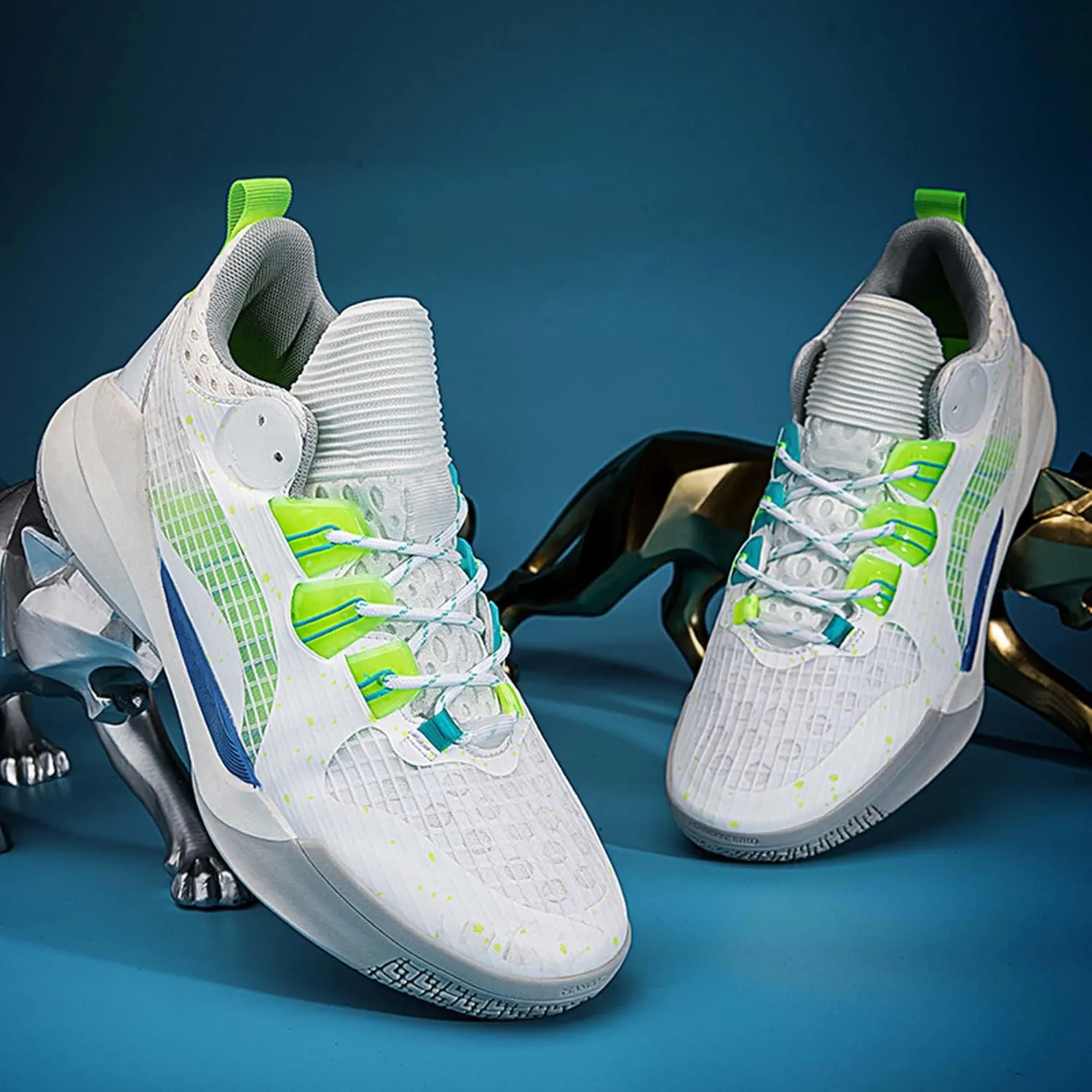 Men's Fashion Basketball Shoes Teenagers Lightweight Breathable Anti-Slip Tennis Running Sneakers Women's Casual Walking Basketball Sneakers/Men's Shoes/Women's Shoes