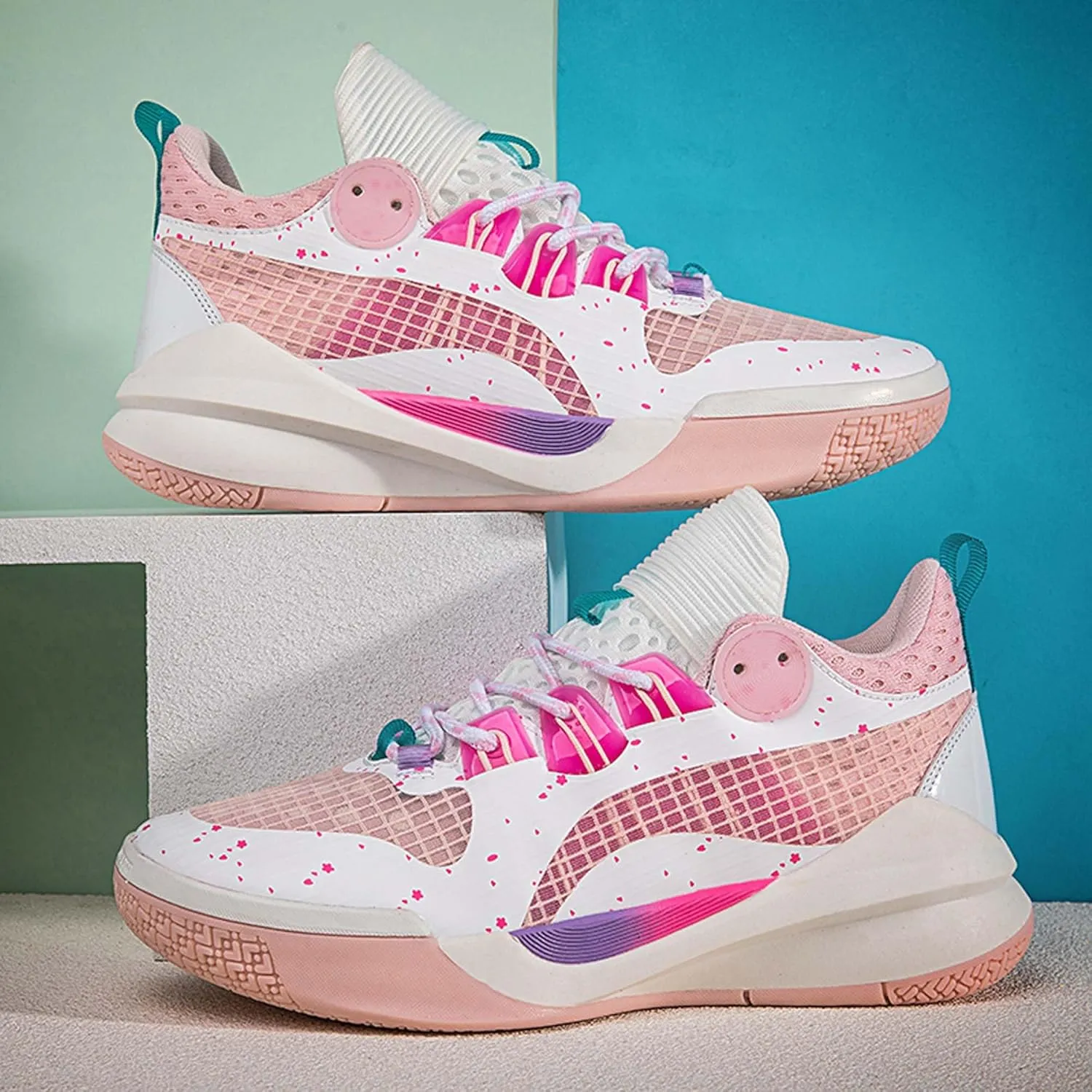 Men's Fashion Basketball Shoes Teenagers Lightweight Breathable Anti-Slip Tennis Running Sneakers Women's Casual Walking Basketball Sneakers/Men's Shoes/Women's Shoes
