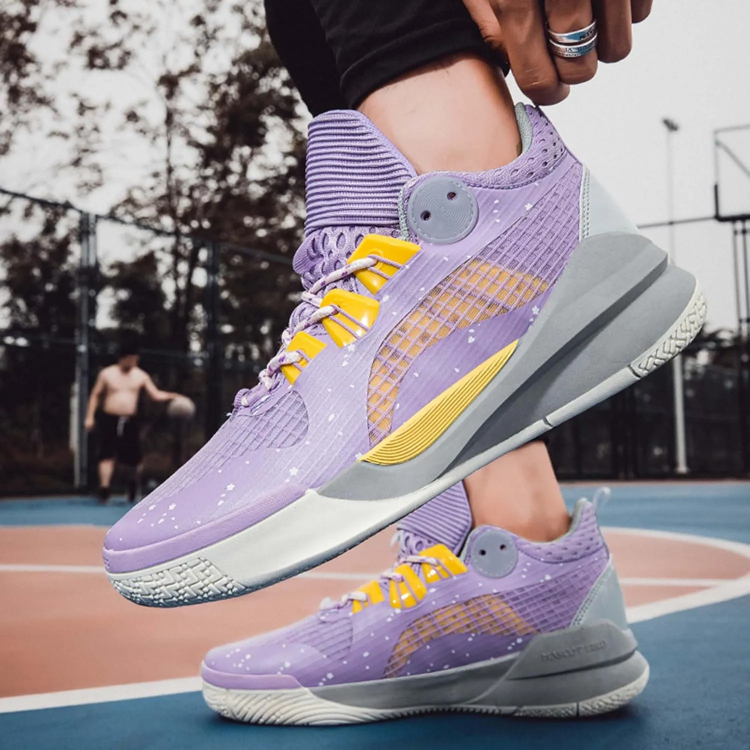 Men's Fashion Basketball Shoes Teenagers Lightweight Breathable Anti-Slip Tennis Running Sneakers Women's Casual Walking Basketball Sneakers/Men's Shoes/Women's Shoes