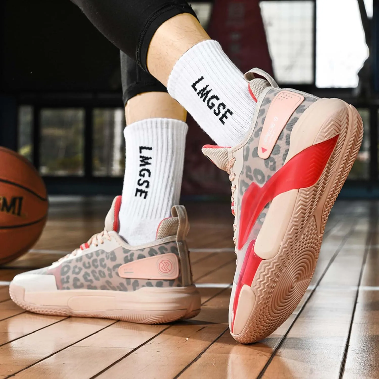Men's Fashion Basketball Shoes Teenagers Training Running High Top Sneakers Women's Indoor or Outdoor Fitness Workout Tennis Shoes/Men's/Women's Shoes