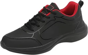 Men's Fashion Sneakers Fashion Men Sports Shoes Flat Non Slip Lace Up Upper Lightweight and Comfortable