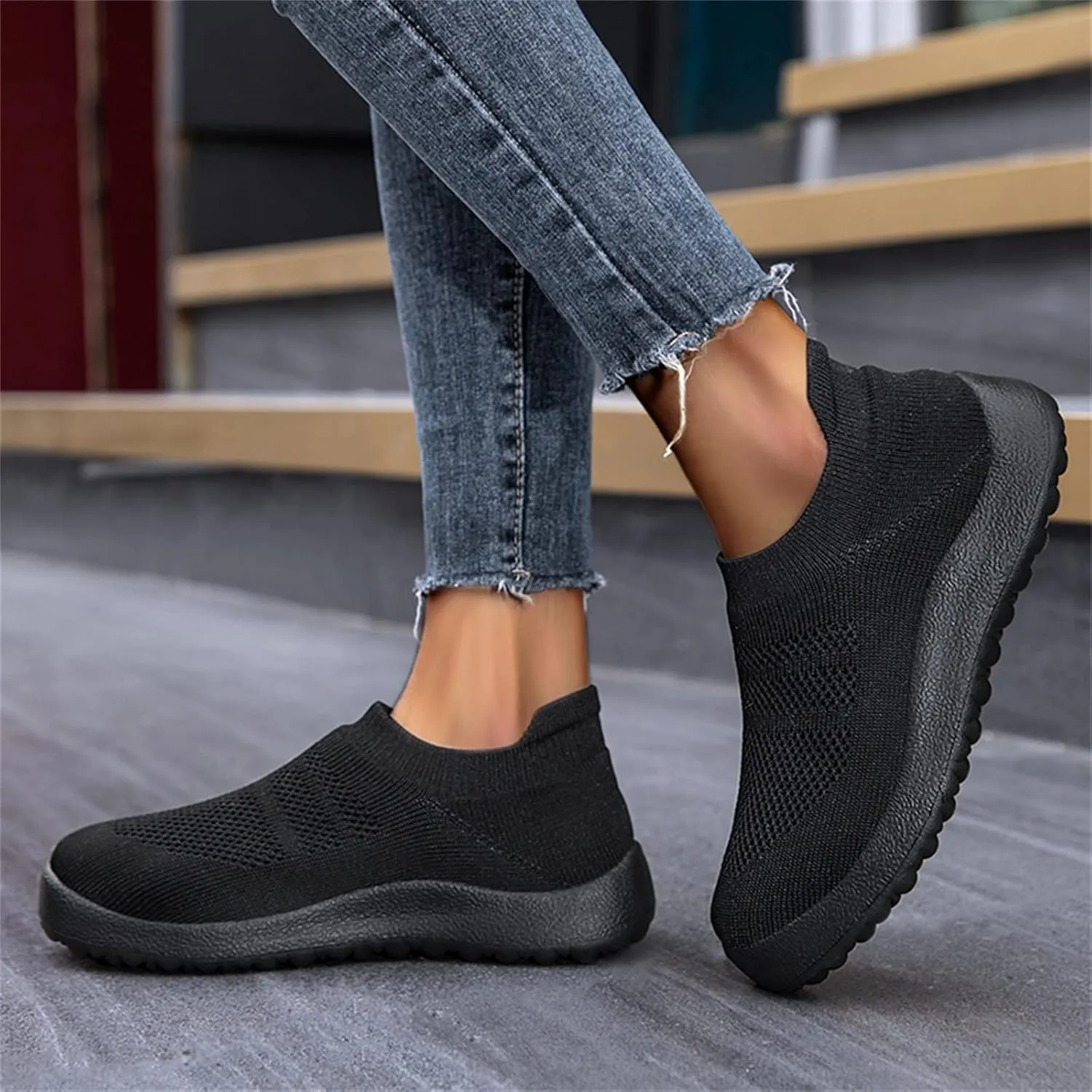Men's Fashion Sneakers Mens Slip on Shoes Sneaker for Men Slip on Shoe for Men Sport Breathable Sneaker