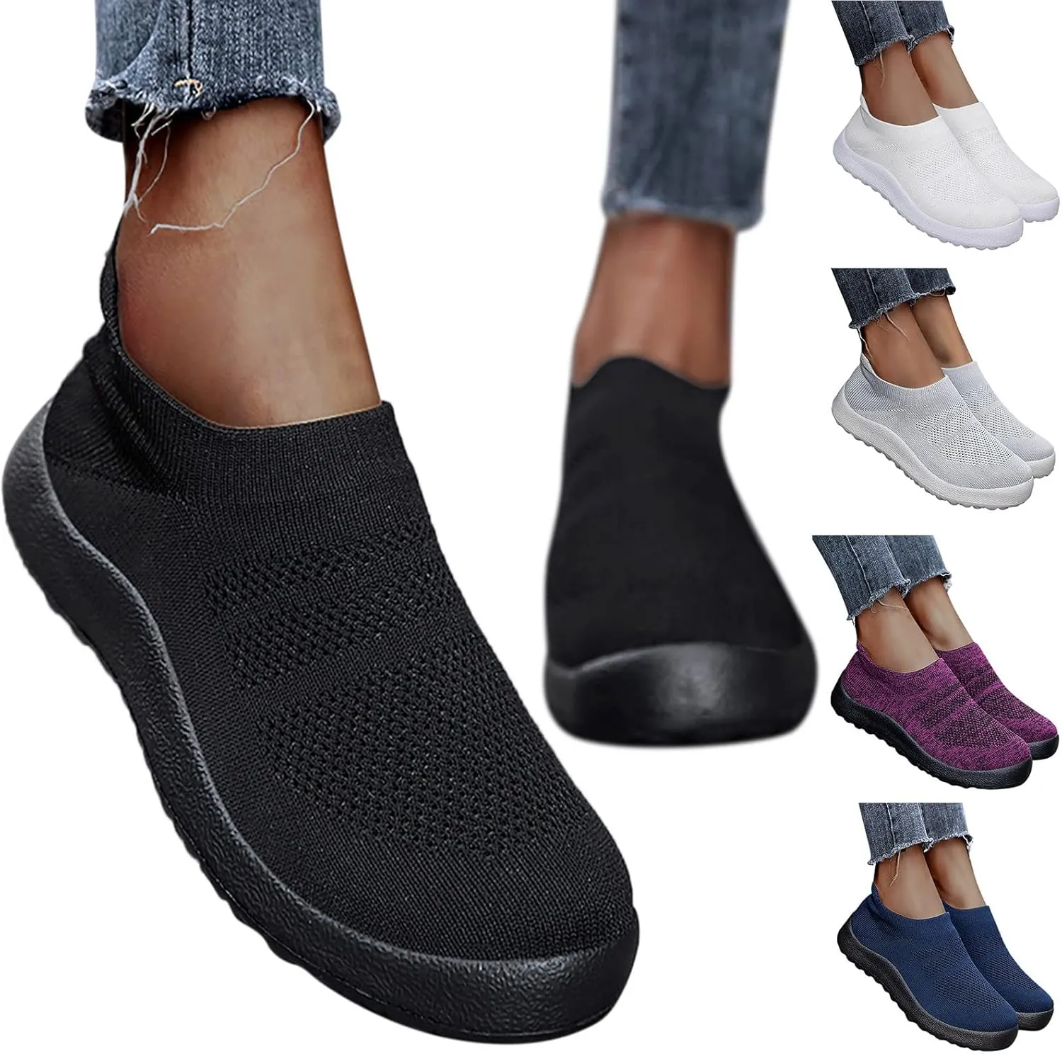 Men's Fashion Sneakers Mens Slip on Shoes Sneaker for Men Slip on Shoe for Men Sport Breathable Sneaker