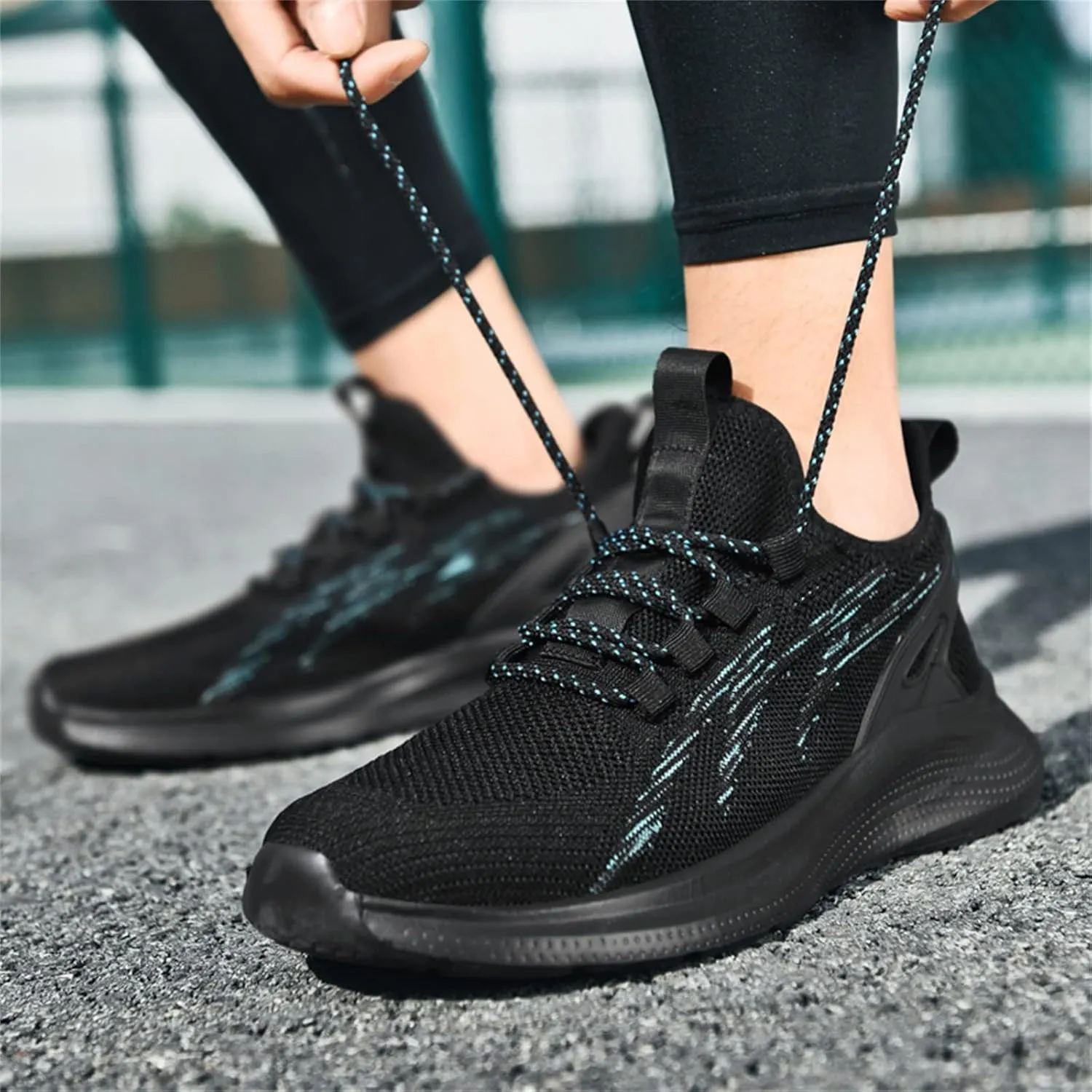 Men's Fashion Versatile Walking Shoes Comfortable Breathable Lace Up Sneaker Athletic Fashion Sneakers for Men