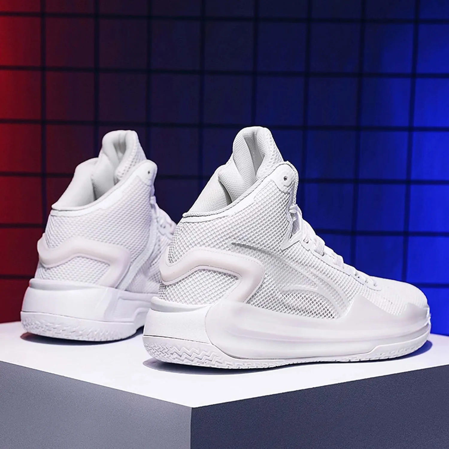 Men's High Top Basketball Shoes, Indoor or Court Outdoor Teenage Basketball Sneakers Anti-Slip Breathable Women's Tennis Running Trainers Fashion Sports Men and Women's Shoes