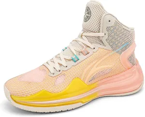 Men's High Top Basketball Shoes, Indoor or Court Outdoor Teenage Basketball Sneakers Anti-Slip Breathable Women's Tennis Running Trainers Fashion Sports Men and Women's Shoes