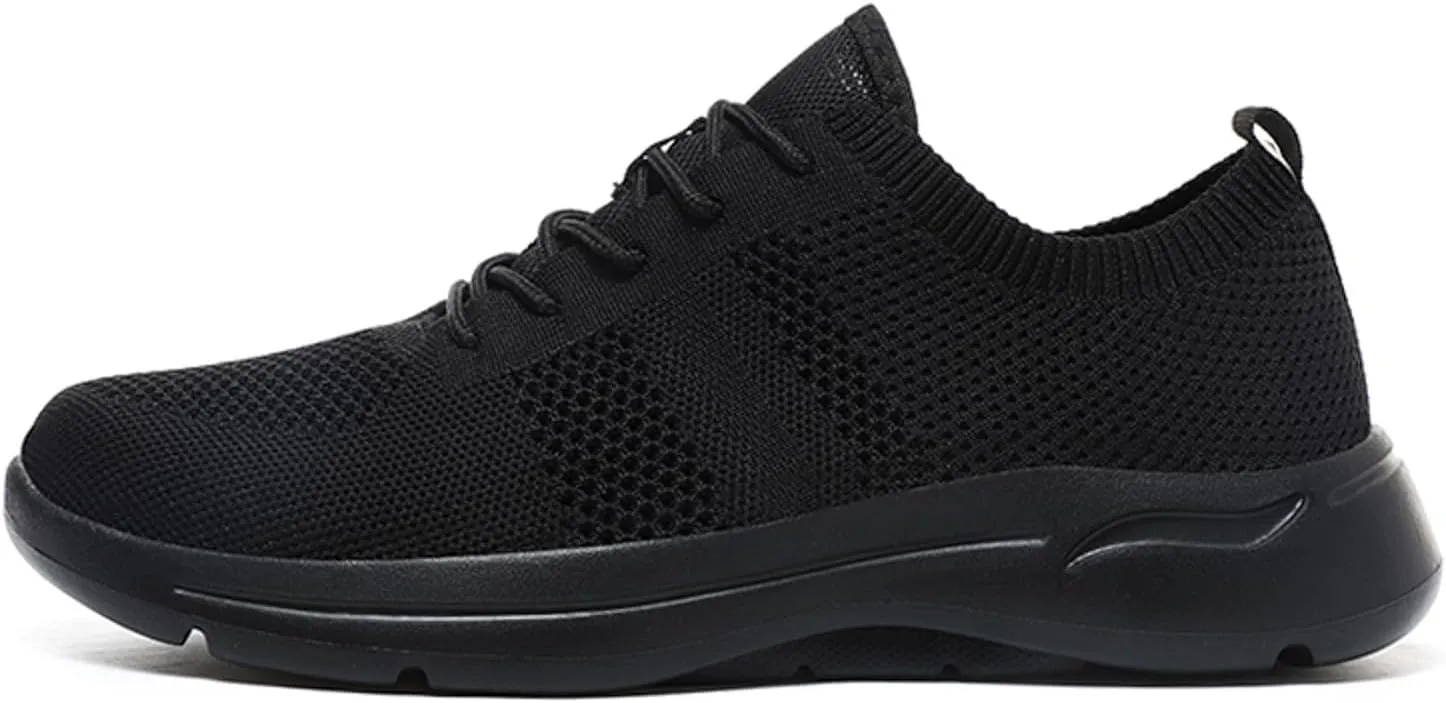 Men's Lightweight Cushion Sneakers Lightweight Sport Gym Jogging Walking Sneaker Arch Support Plantar Fasciitis