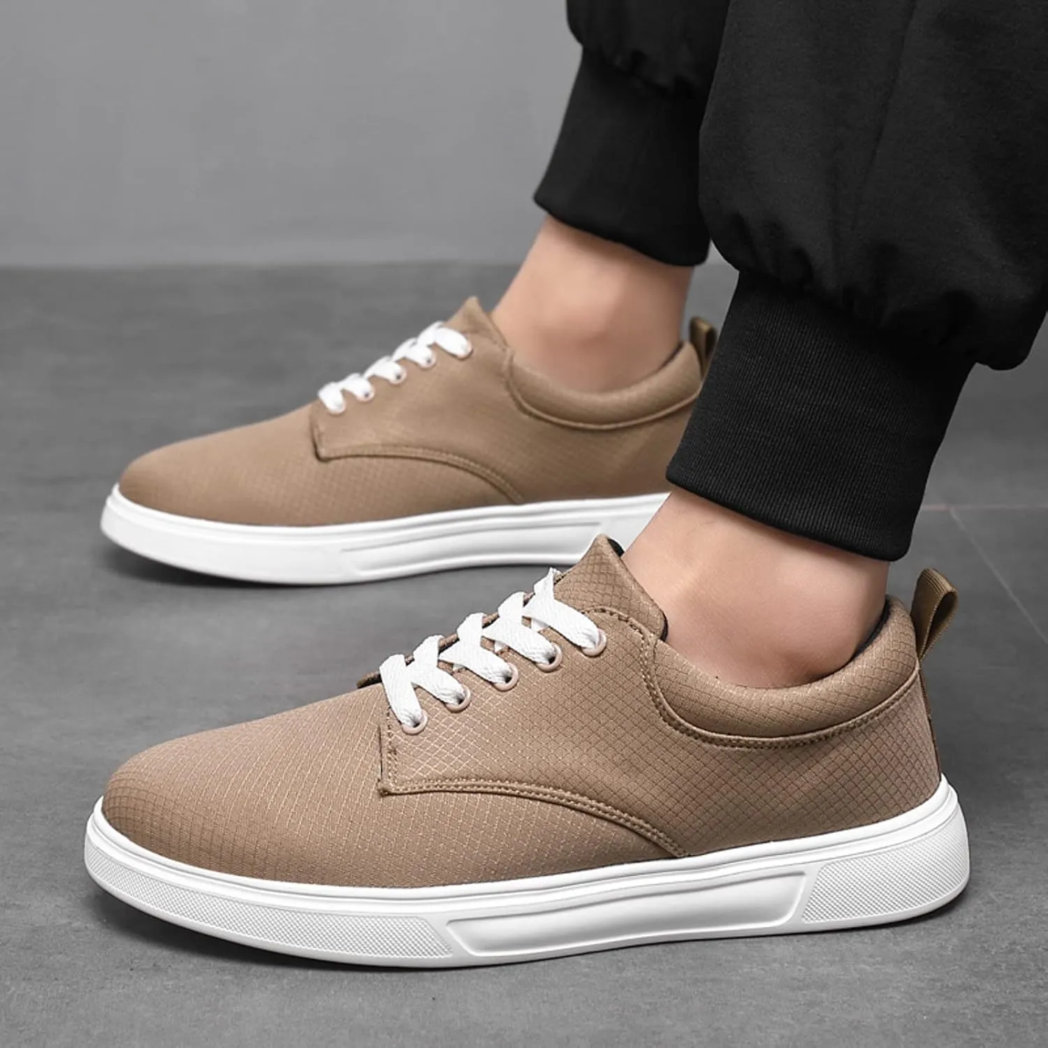 Mens Lightweight Minimalist Shoes Breathable Casual Comfortable Walking Sneaker Arch Support Plantar Fasciitis