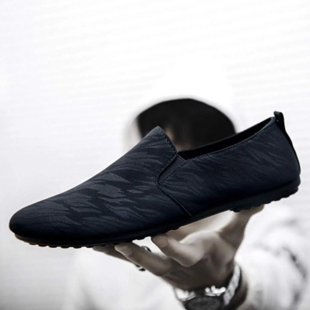Men's Lightweight Non Slip Barefoot Shoes Slip On Lightweight Breathable Fashion Sneaker Non Slip Walking Shoes