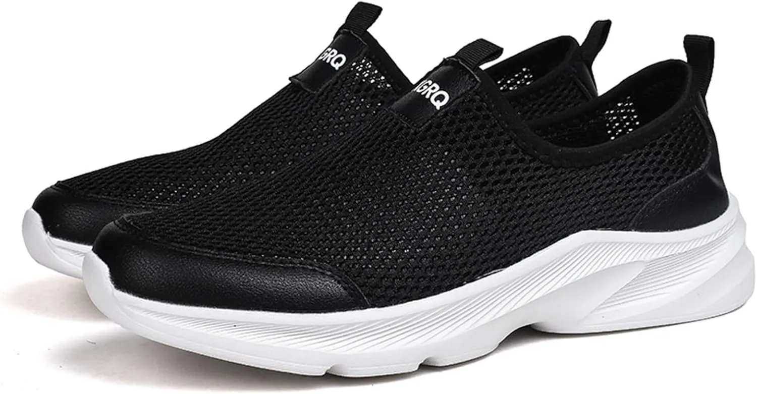 Mens Minimalist Shoes Simple Solid Color Slip-on Loafers Non Slip Recovery Shoes Lightweight Classic Sneaker