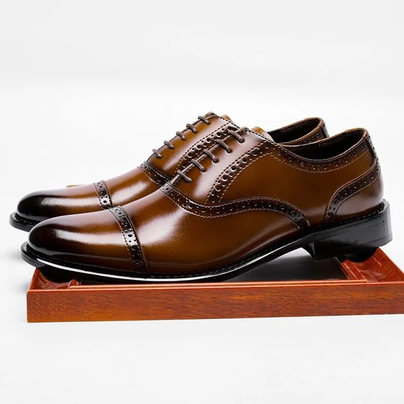 Men's Modern Elastic Gore Slip-On Derbys - Seamless Design for Quick Business Meetings & Airport Security