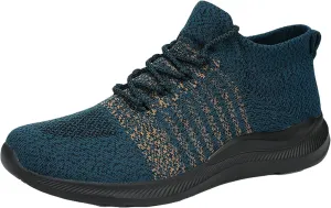 Men's Non Slip Tennis Sneakers Lightweight Breathable Slip on Running Shoe Fashion Lightweight Sneakers for Men