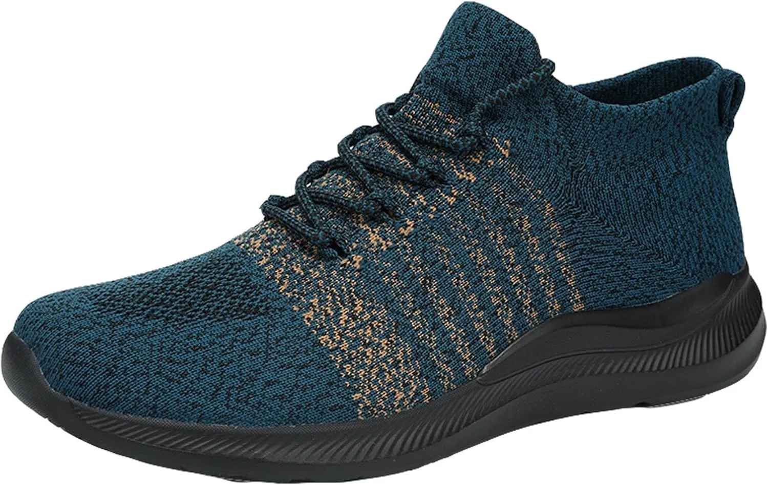 Men's Non Slip Tennis Sneakers Lightweight Breathable Slip on Running Shoe Fashion Lightweight Sneakers for Men