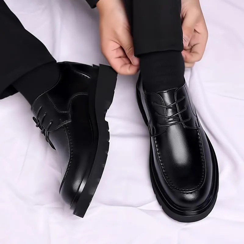 Men's Oxford Shoes Artisan-Crafted Leather Dress Shoes, Intricate Stitching Details for VIP Events, Premium Men's Luxury Footwear