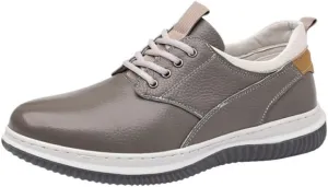 Men's Oxford Shoes Vintage-Inspired Brogue Detailing Dress Shoes, Durable Leather Lace-Up for Office Cocktail Parties, Classic Men's Wardrobe Staple